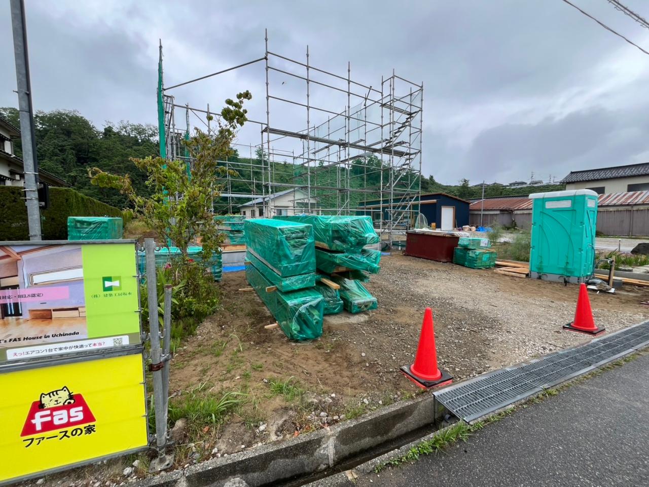 明日 上棟建て方♪