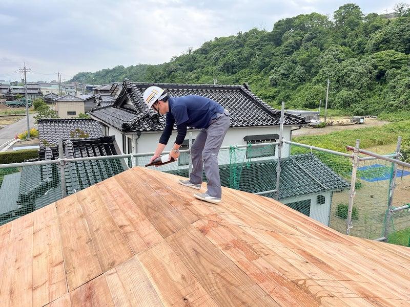 上棟建て方 完了♪
