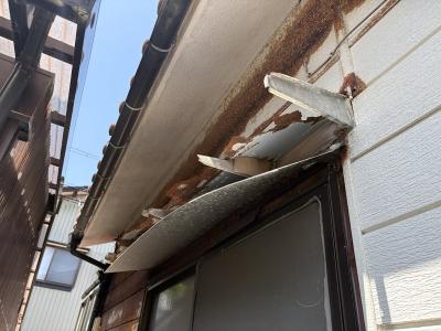 小屋根 修繕へ♪