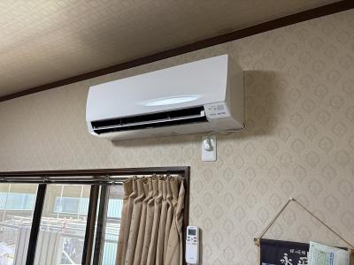 エアコン取替え♪