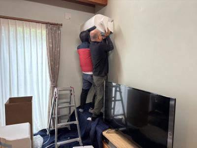エアコンより水漏れ！