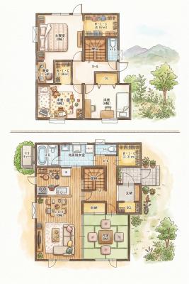 毎日の家事がラクになって、自然とお部屋が片付く家