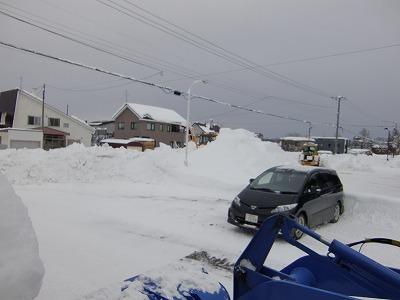 排雪作業