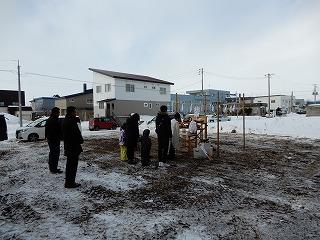 今年最初の地鎮祭でした