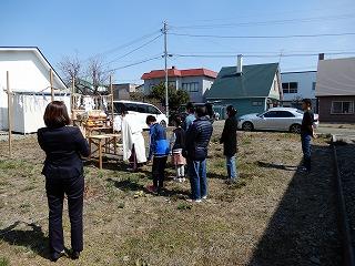 地鎮祭２件と円山西町大工工事スタート