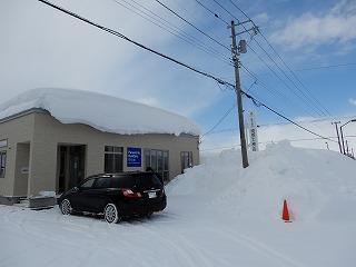 大雪！岩見沢