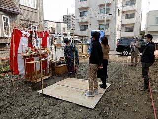 二日連続地鎮祭でした