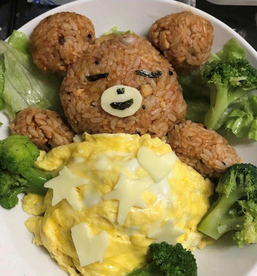 かわいいオムライス！！
