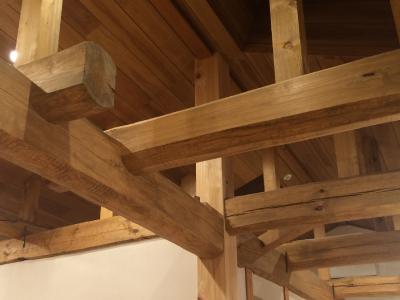 丸太を使った建築との出会い