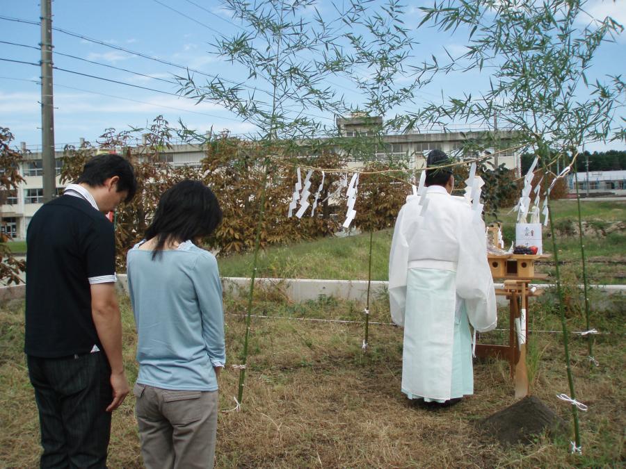 Im様邸　着工研修会＆地鎮祭