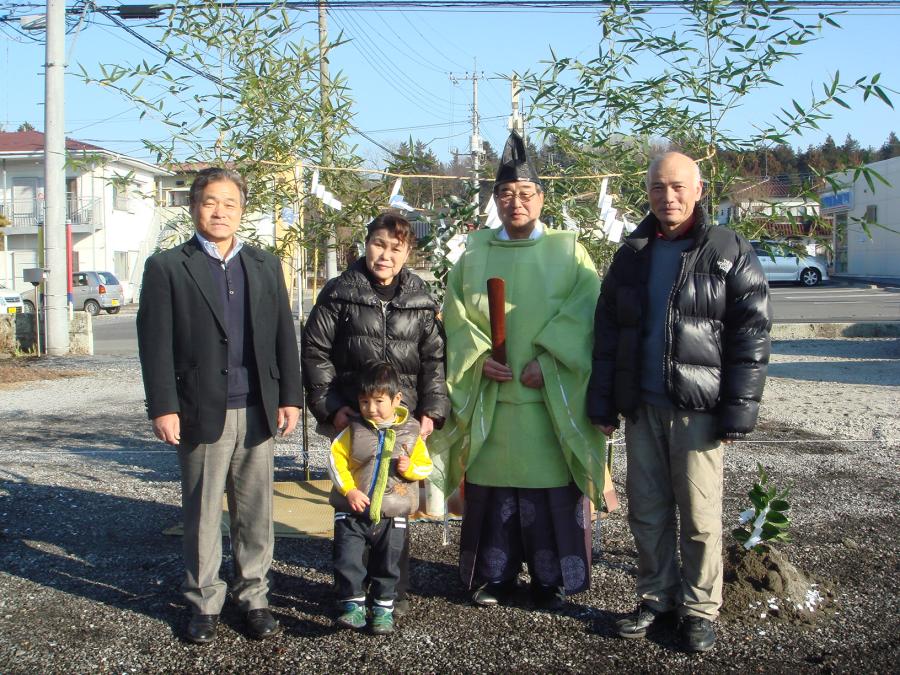 Hm様邸　地鎮祭＆着工研修会