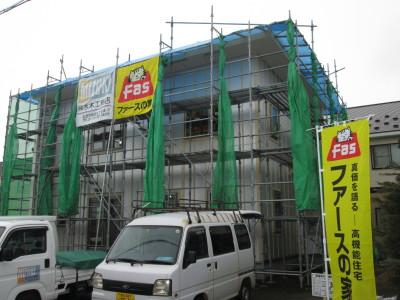 「ファースの家」断熱、構造見学会は終了しました。青森県弘前市