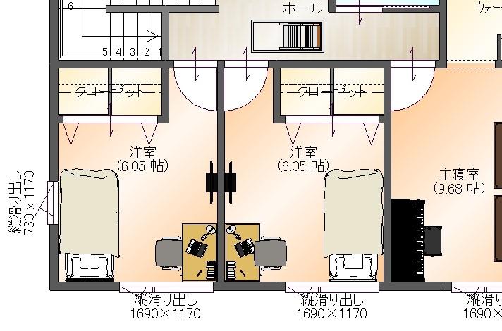 今日は「お部屋のドアの開閉方向」についてのお話です。