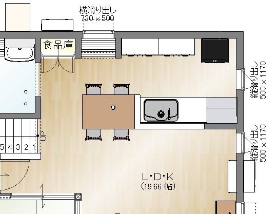 今日は「キッチンと食器棚の間の距離が何㎝あるのか？は確認しよう！」についてのお話です。