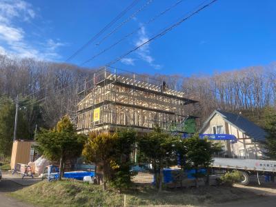 S邸　建込み