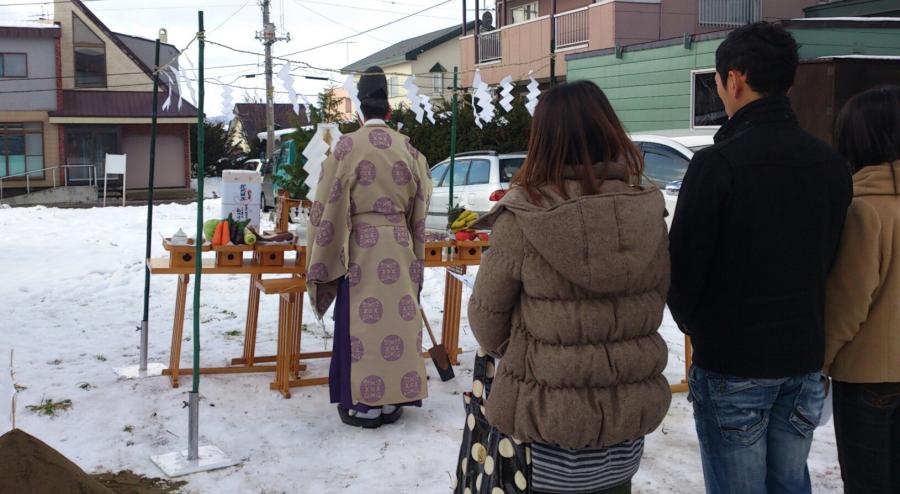 「ファースの家」地鎮祭